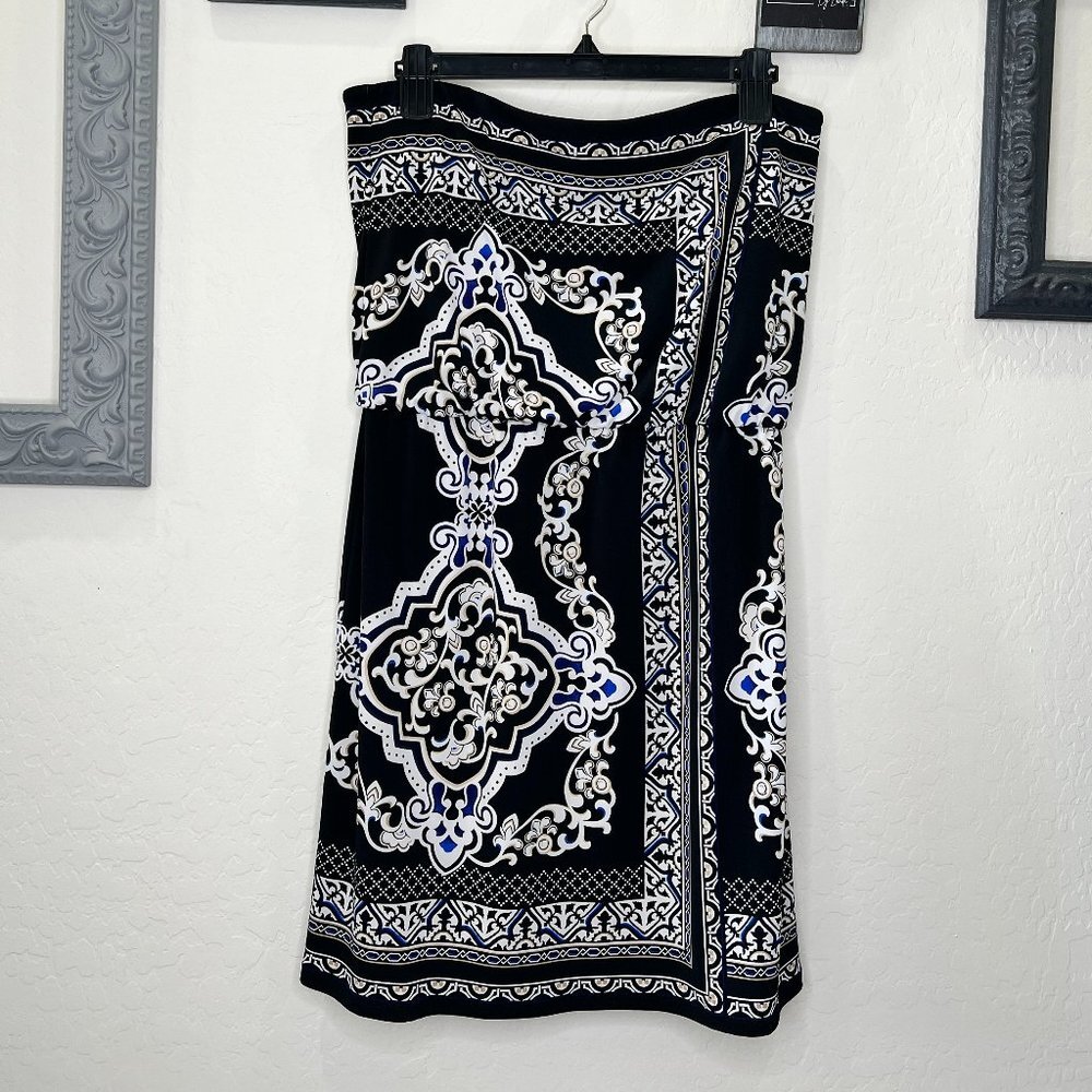 White House Black Market Strapless Pullover Mini Dress - Size M